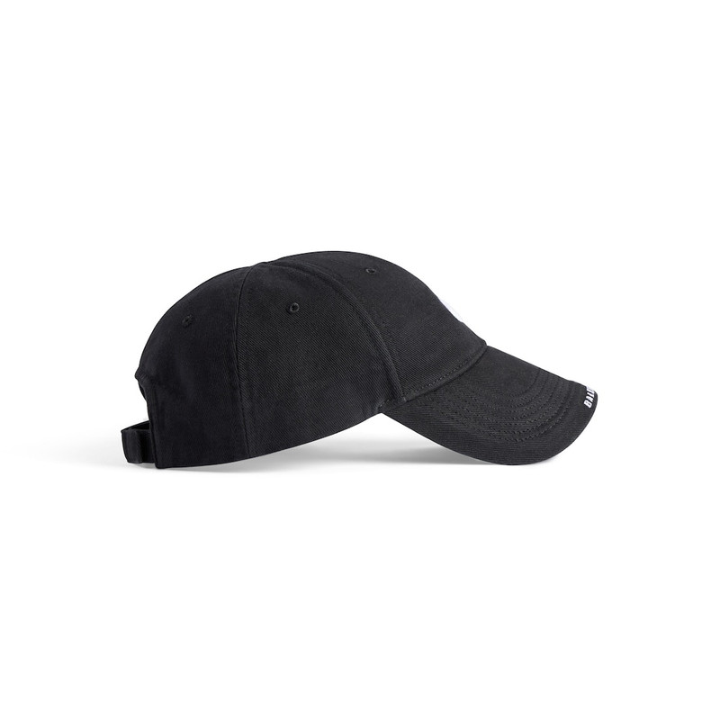 Men's Loop Sports Icon Cap in Black/white 4