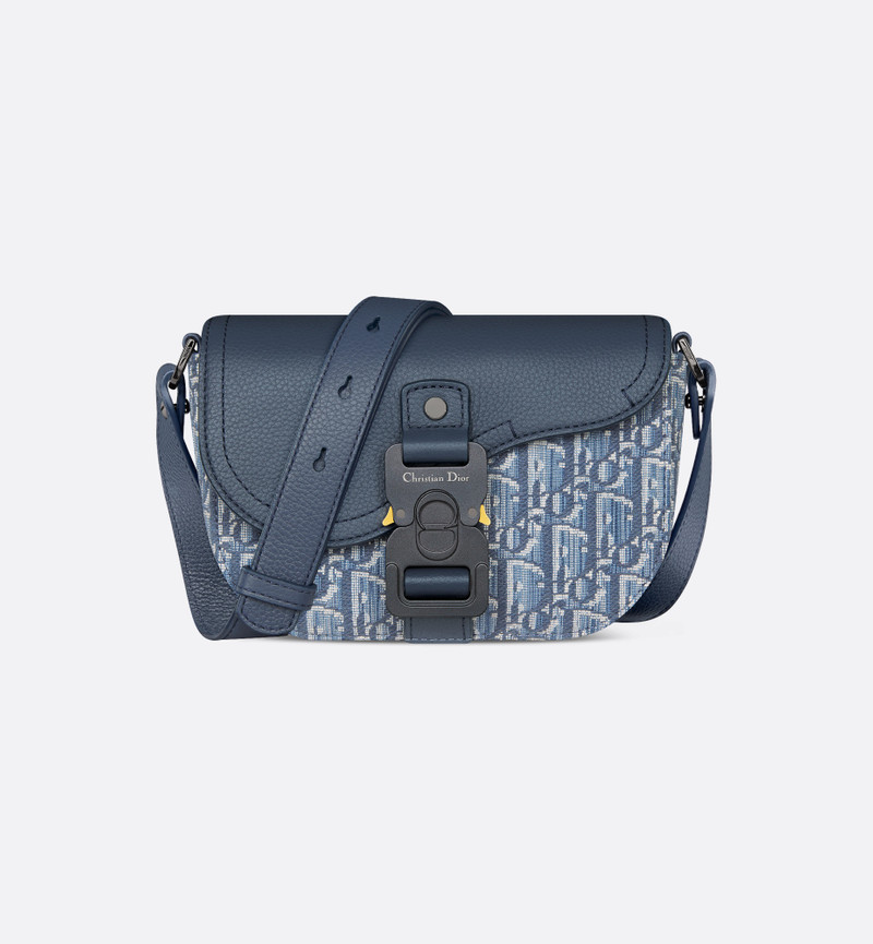 Mini Saddle Messenger Bag with Flap 1