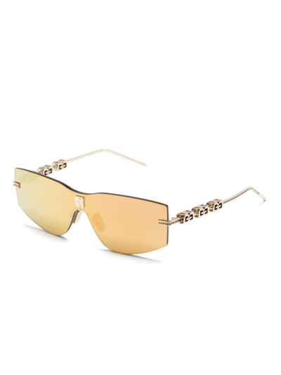 Givenchy 4Gem rectangular-frame sunglasses outlook