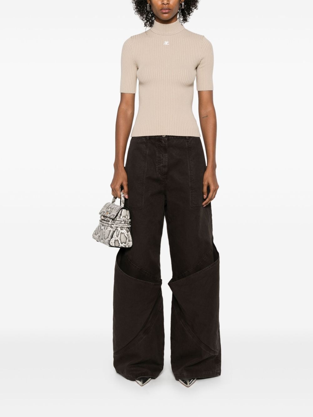 Reedition ribbed T-shirt - 2