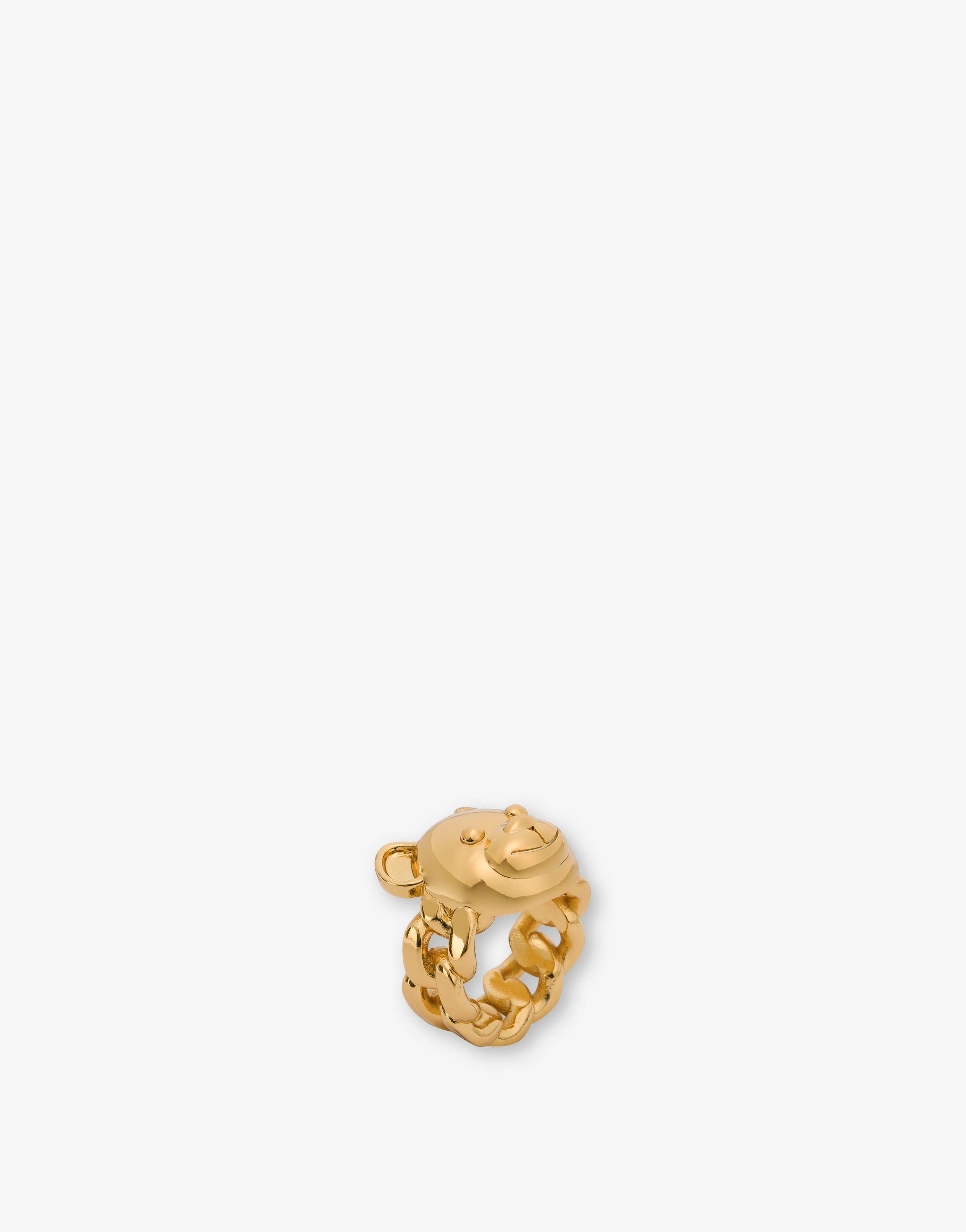 GOLD TEDDY BEAR RING - 3