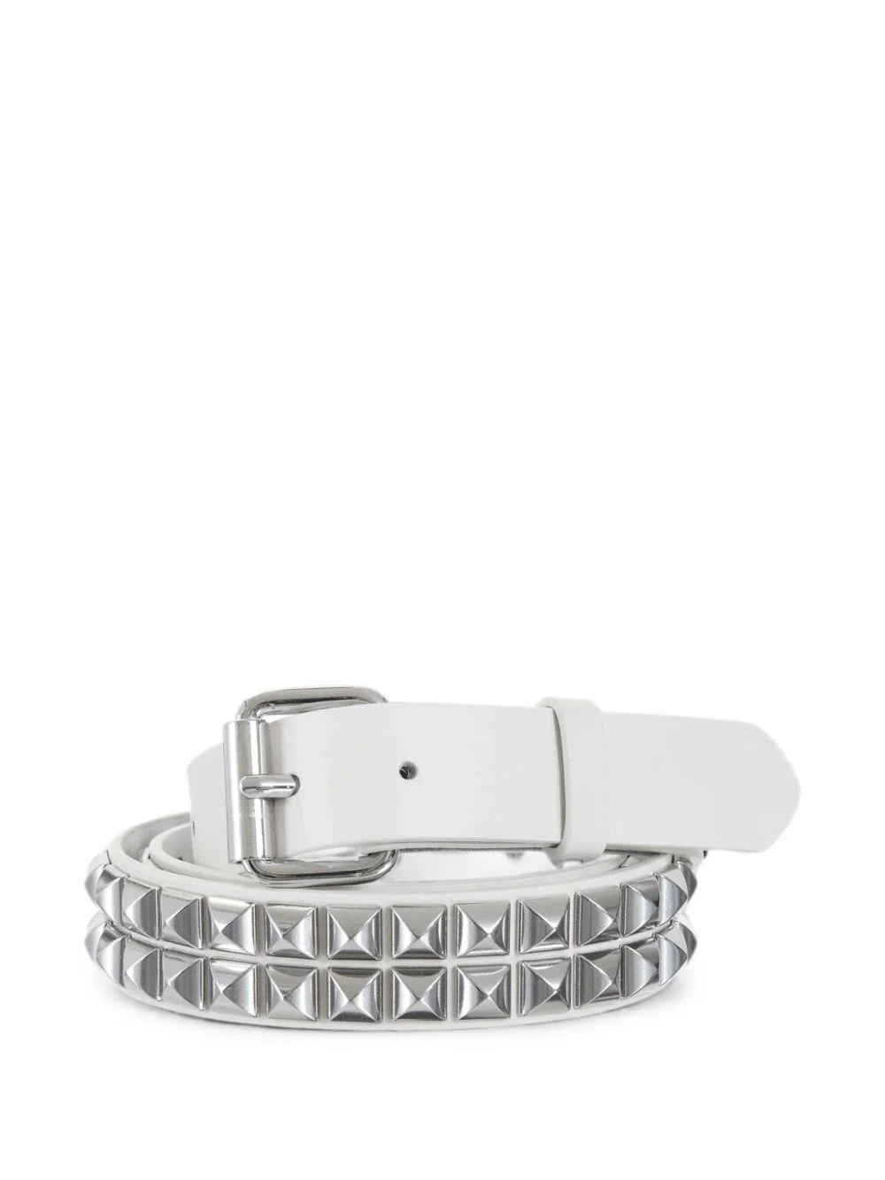 studded leather belt - 1