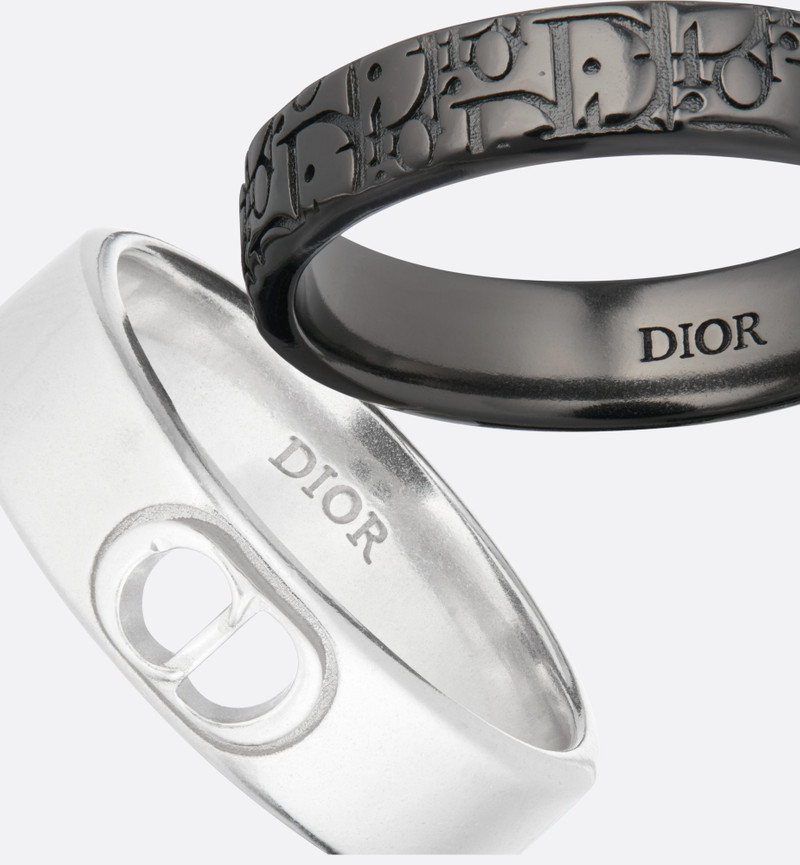 Dior Oblique Ring Set 4