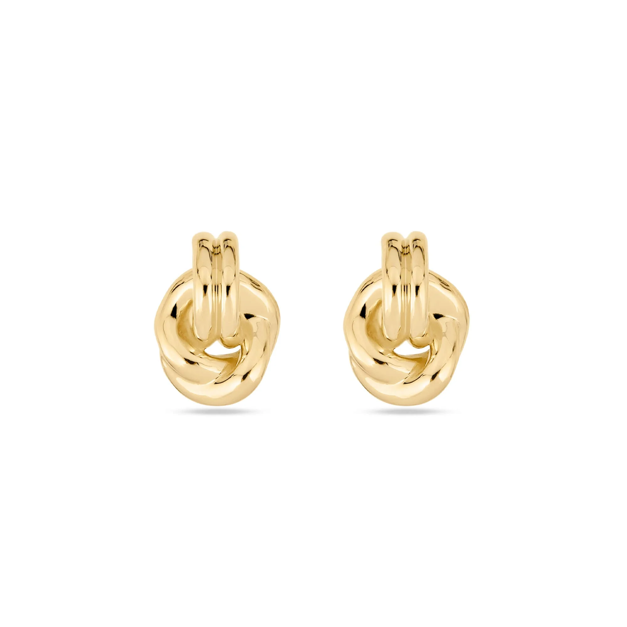 Gold Forme Dainty Knot Studs - 1