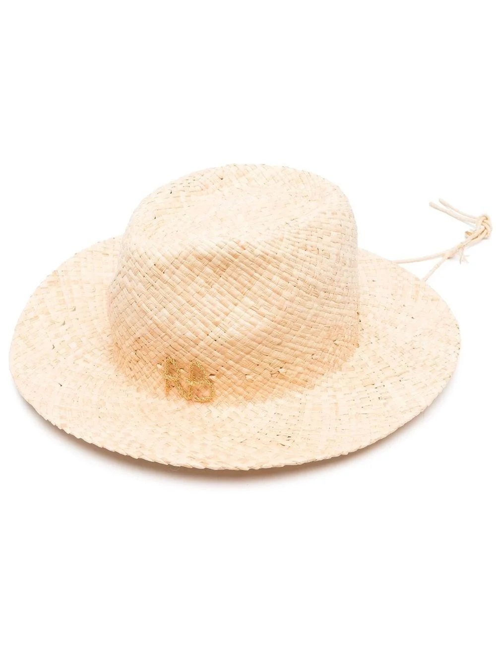 pearl-embellished fedora hat - 1