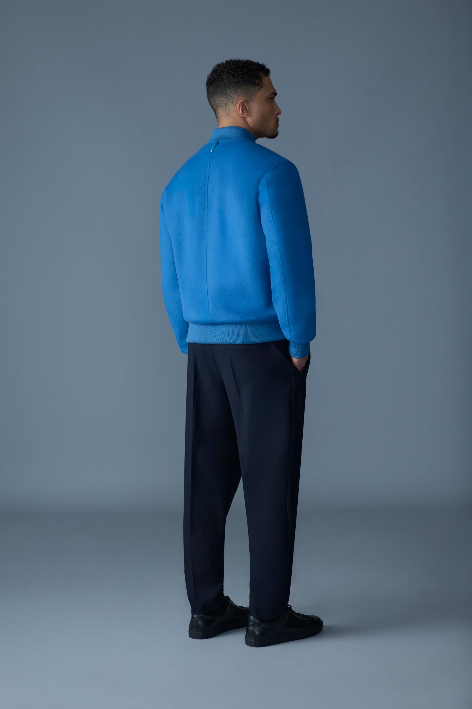 EMILIO-W Wool Bomber Jacket - 4