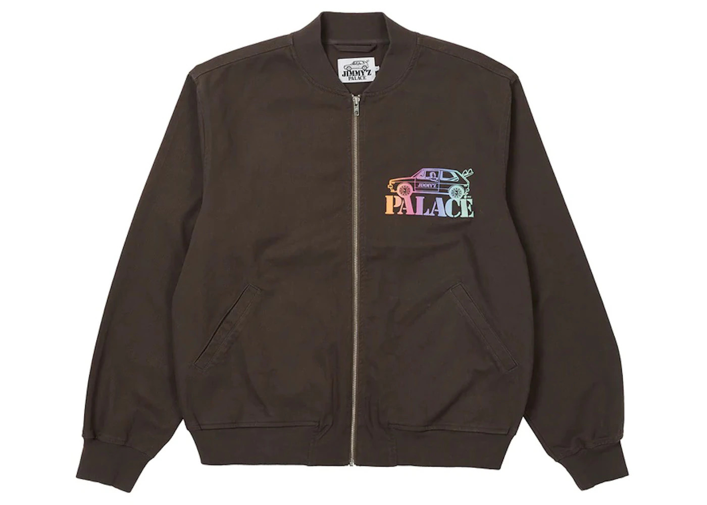 Palace Jimmy'z Washed Twill Bomber Grey - 2