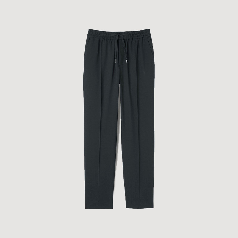 ELASTICATED STRAIGHT-LEG TROUSERS 6