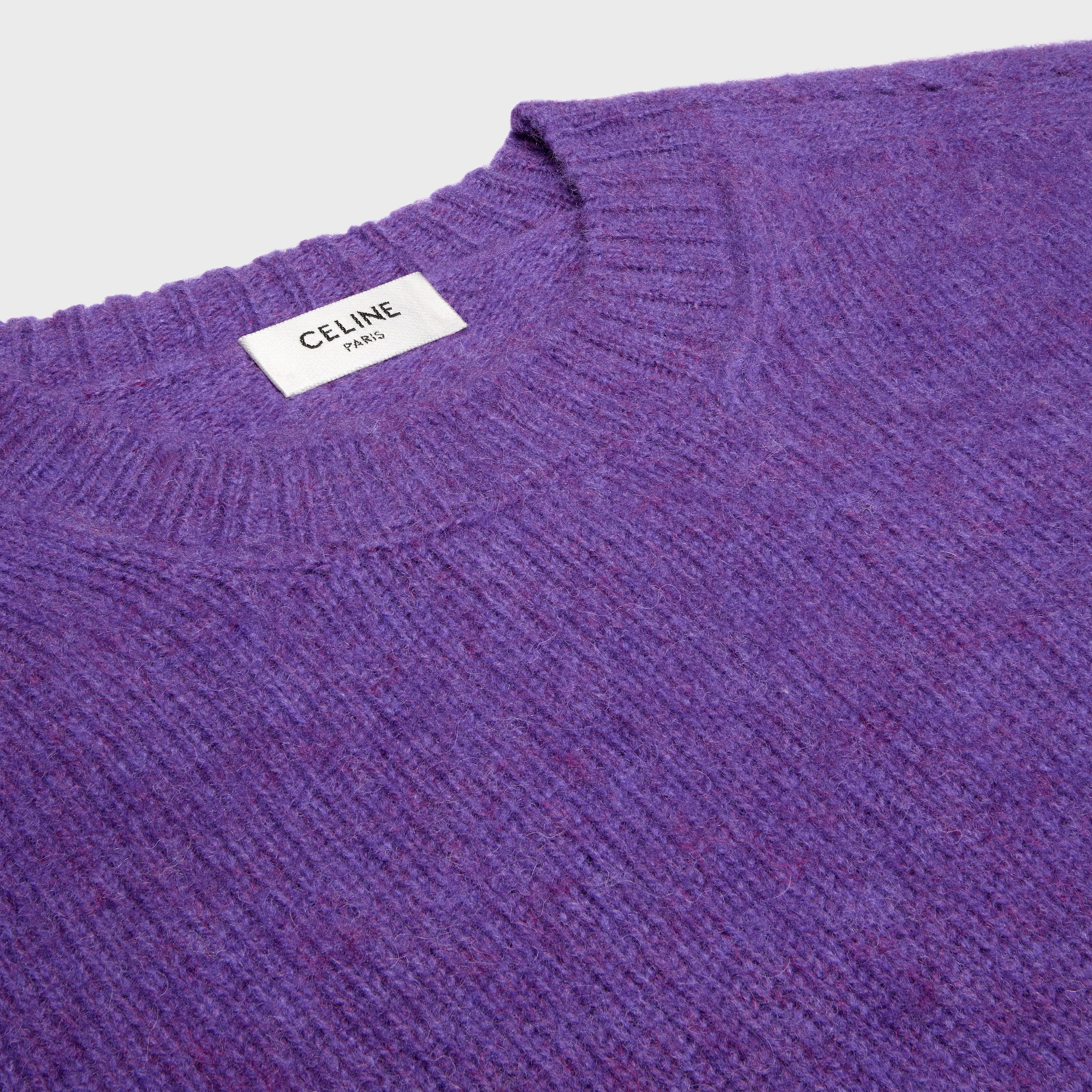 crewneck sweater IN SHETLAND WOOL - 3