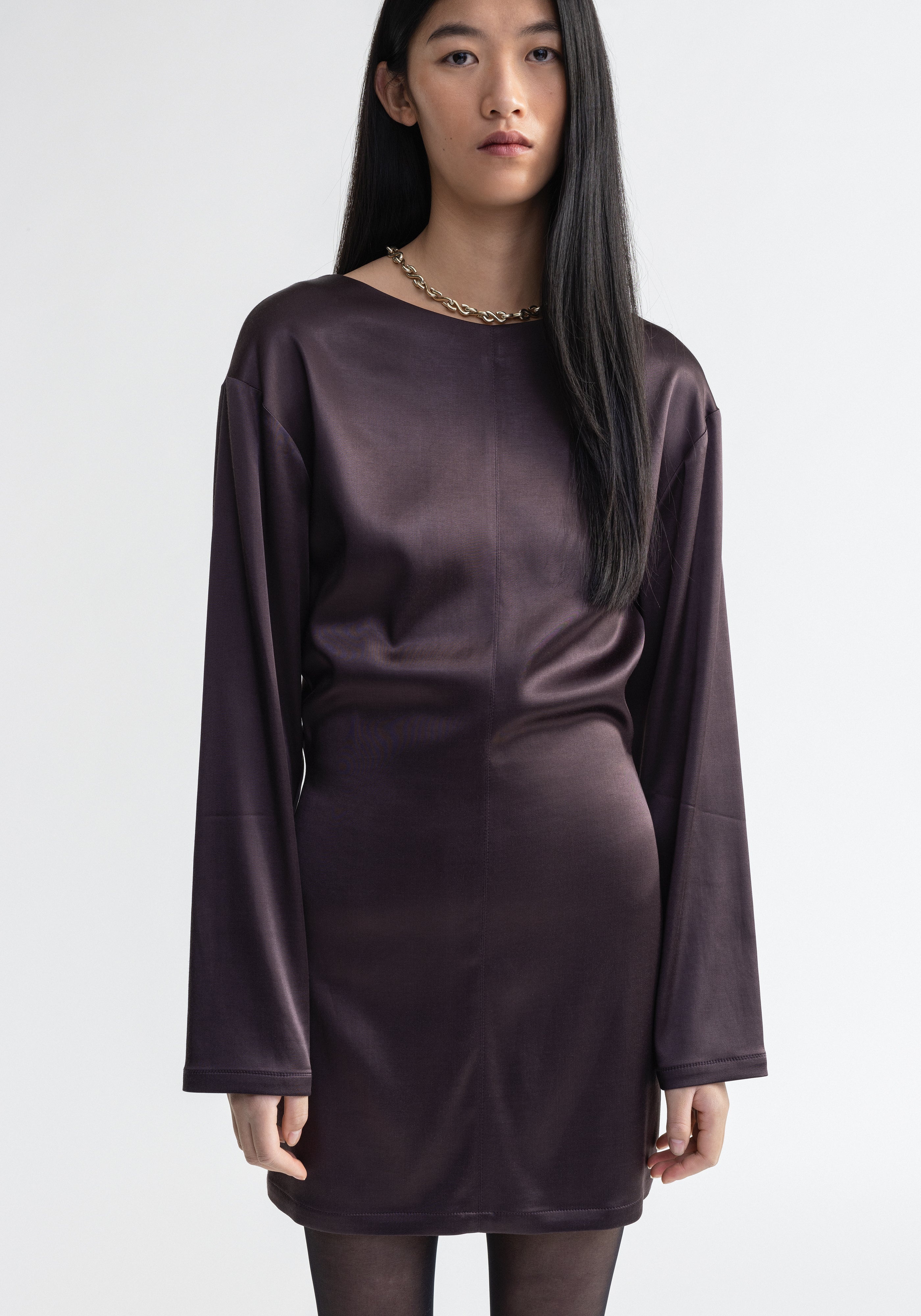 POINTE
Satin mini dress - 1