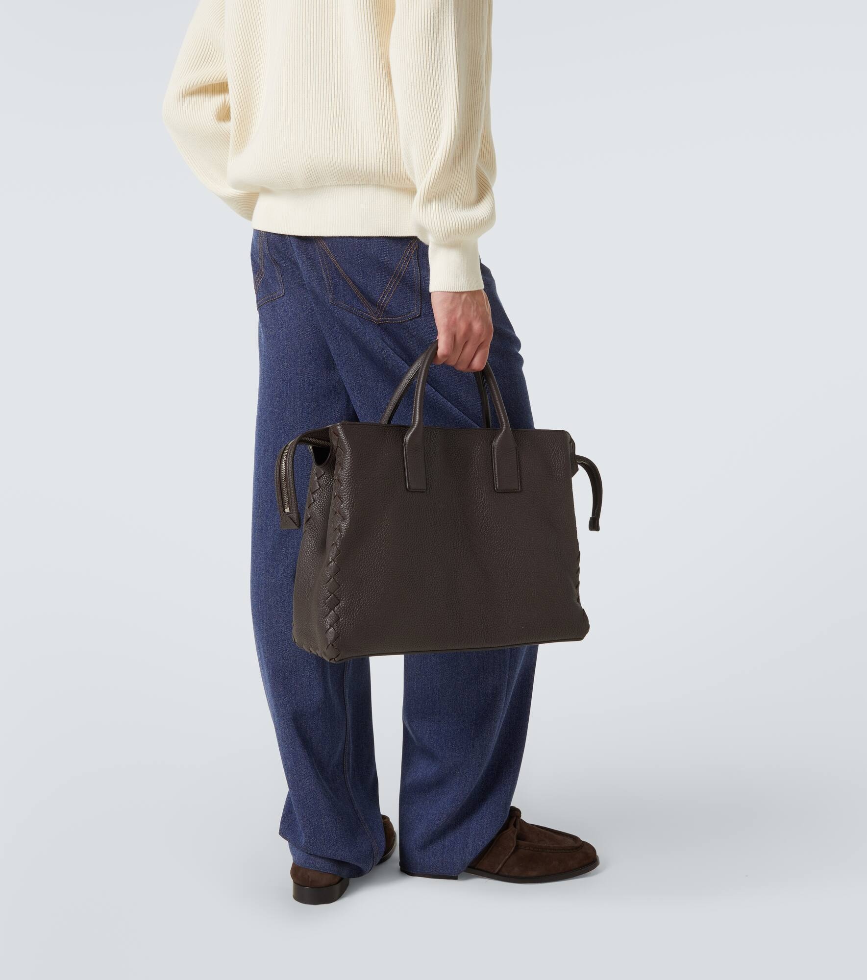 Interview leather briefcase - 2