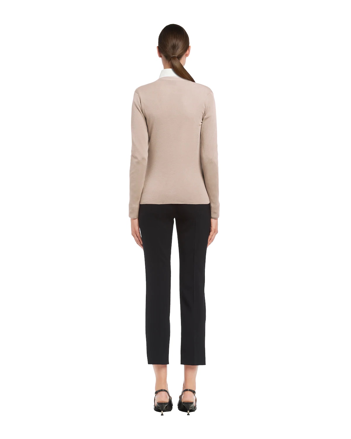 Cashmere and silk cardigan - 4