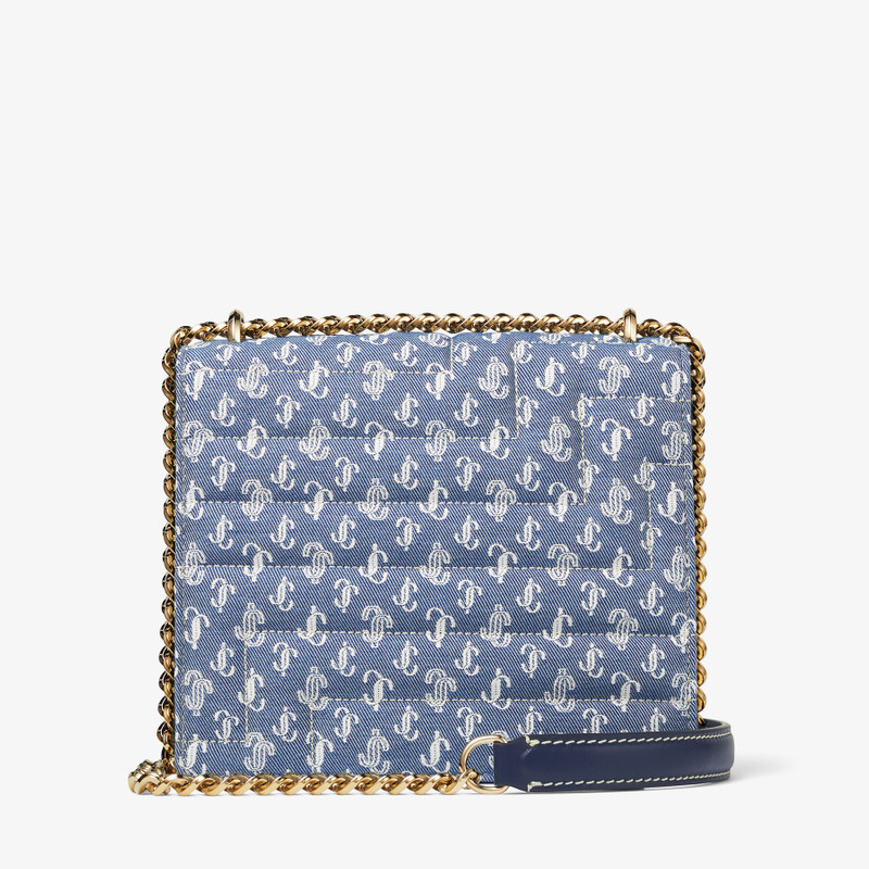 Varenne Quad
Denim Quilted JC Monogram Shoulder Bag 9