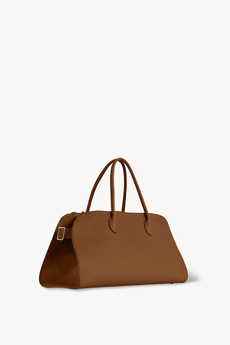 The Row EW Margaux Bag in Leather outlook