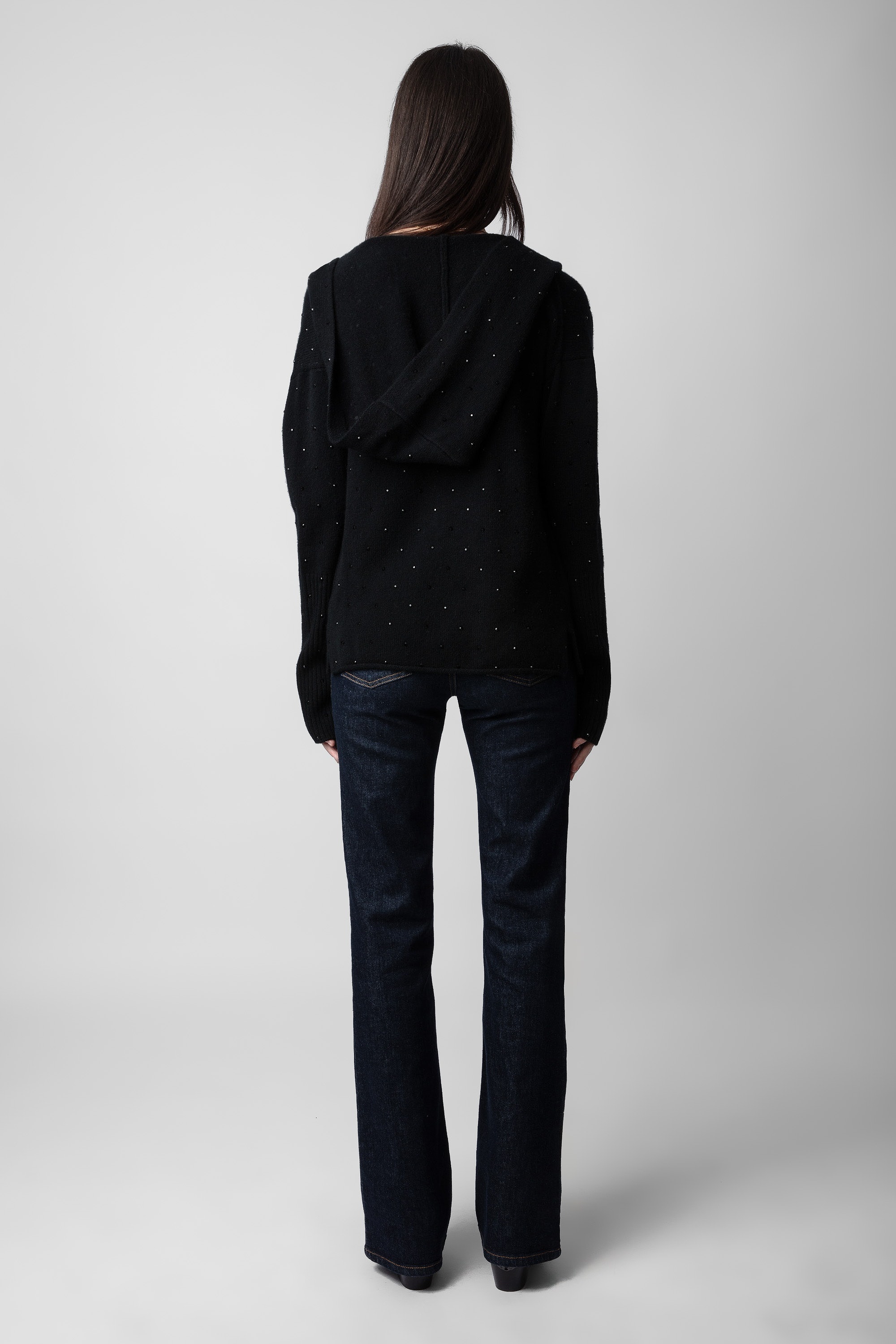 Cosany Diamanté Cashmere Cardigan - 5