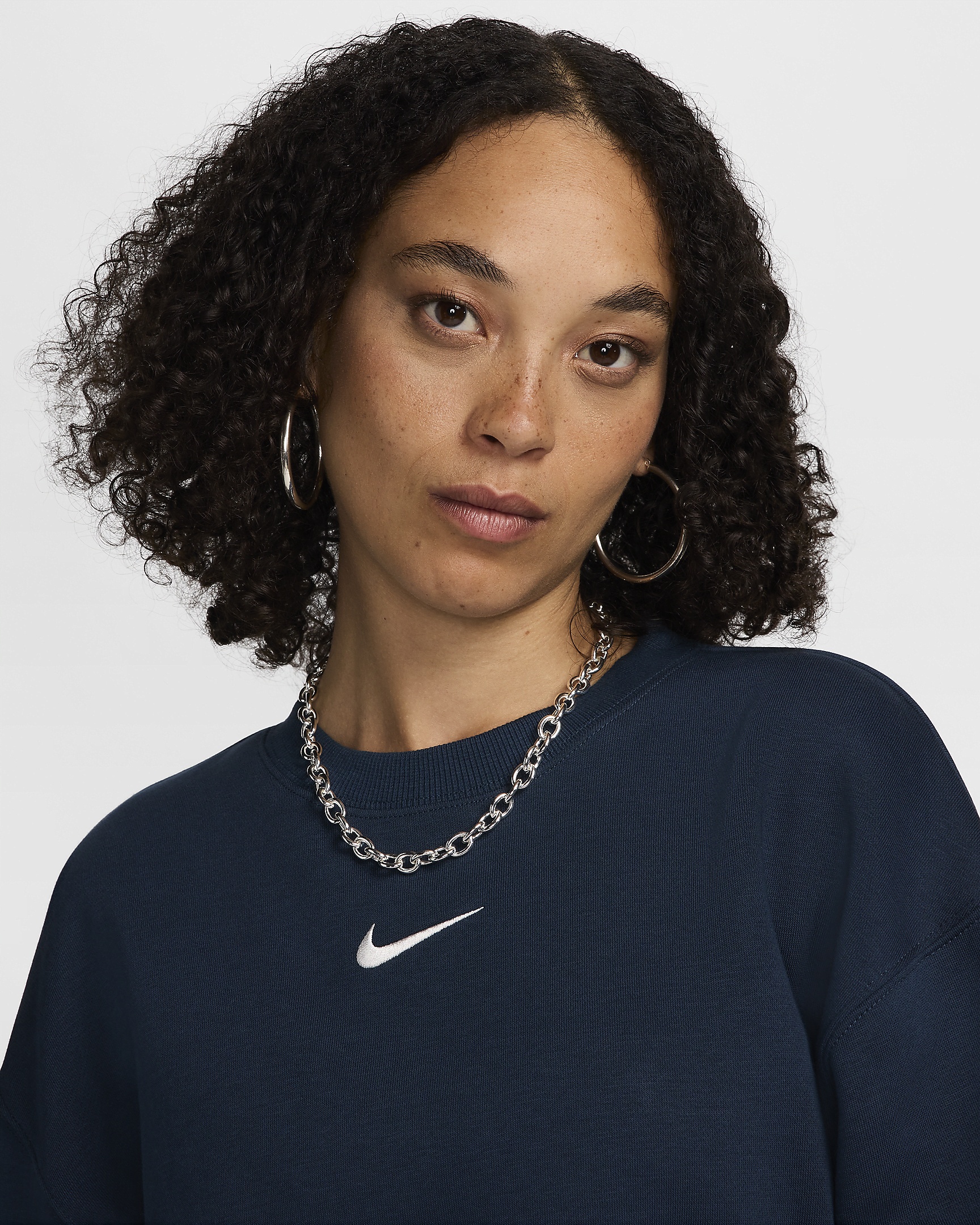 Nike Sportswear Phoenix Fleece Women's Oversized Crew-Neck Sweatshirt - 3