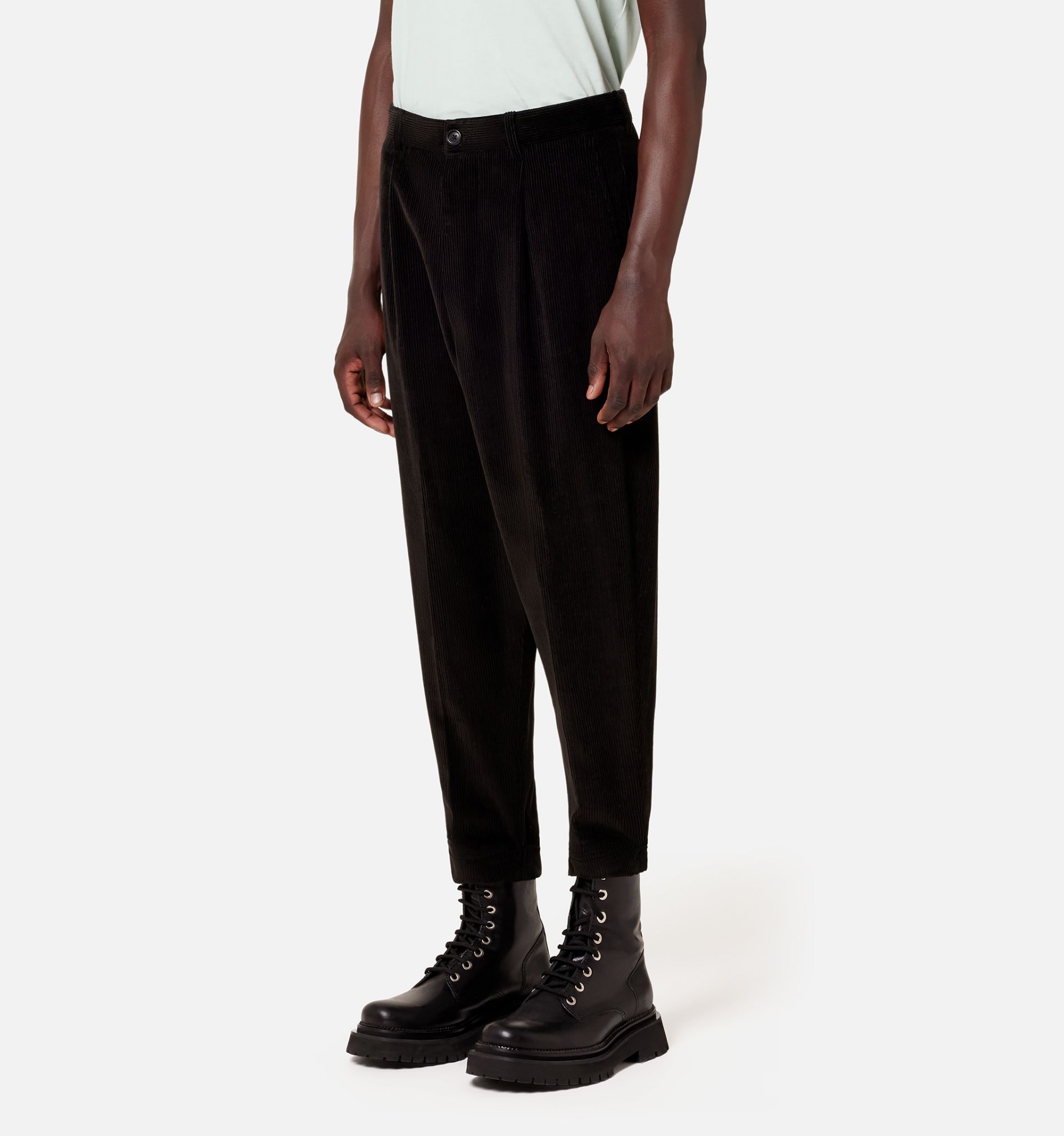 Carrot Oversized Trousers - 4