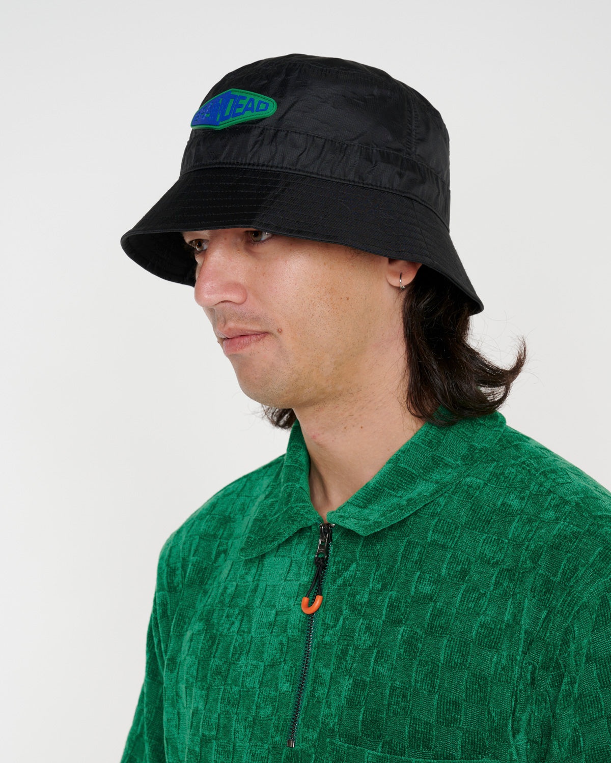 Fisheye Cinch Bucket Hat - Black - 5