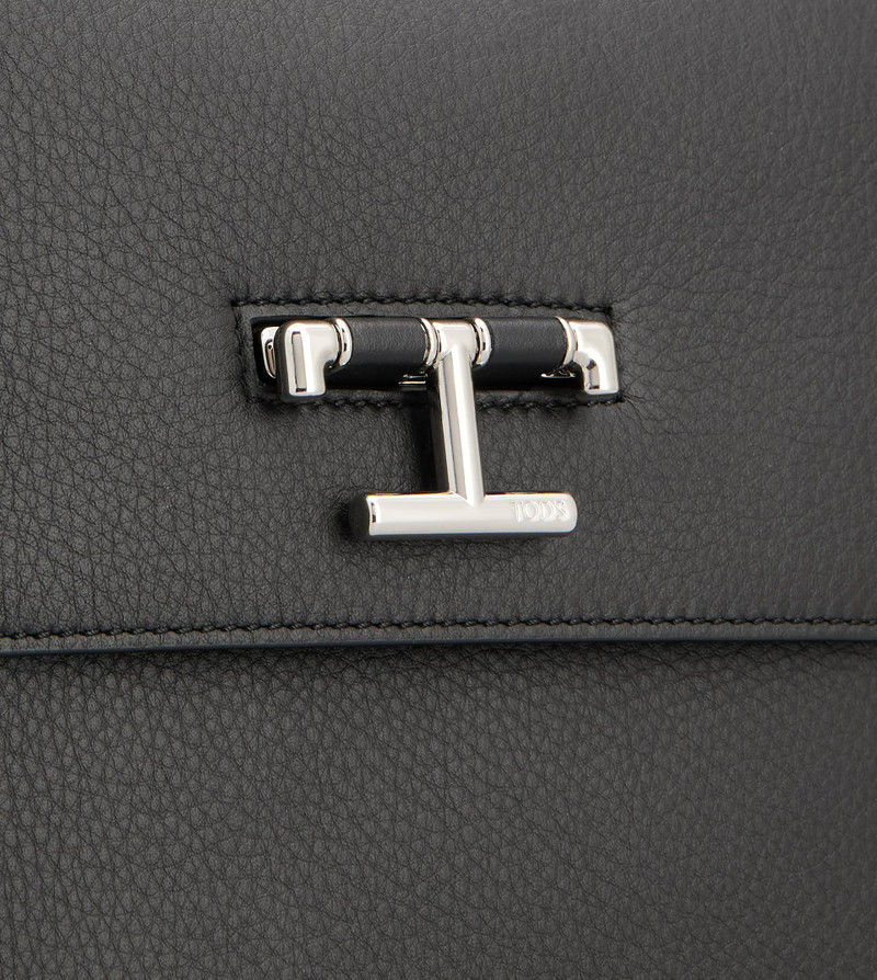 DOCUMENT HOLDER POUCH IN LEATHER - BLACK 5