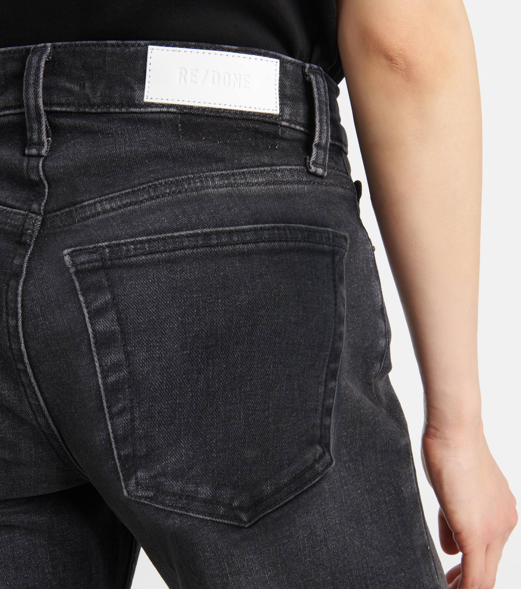 Mid-rise wide-leg jeans - 6