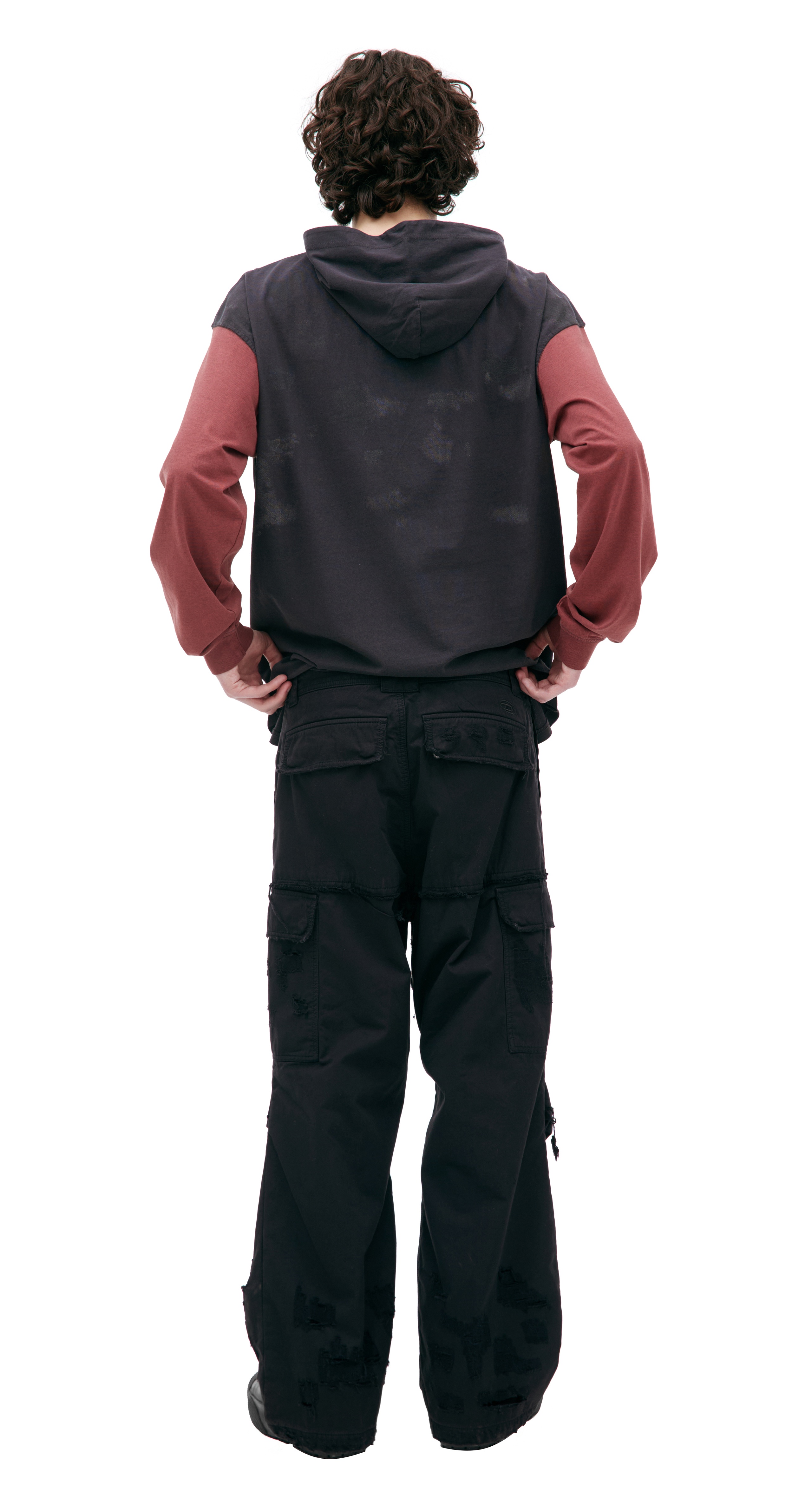 RIPPED KARGO TROUSERS - 3