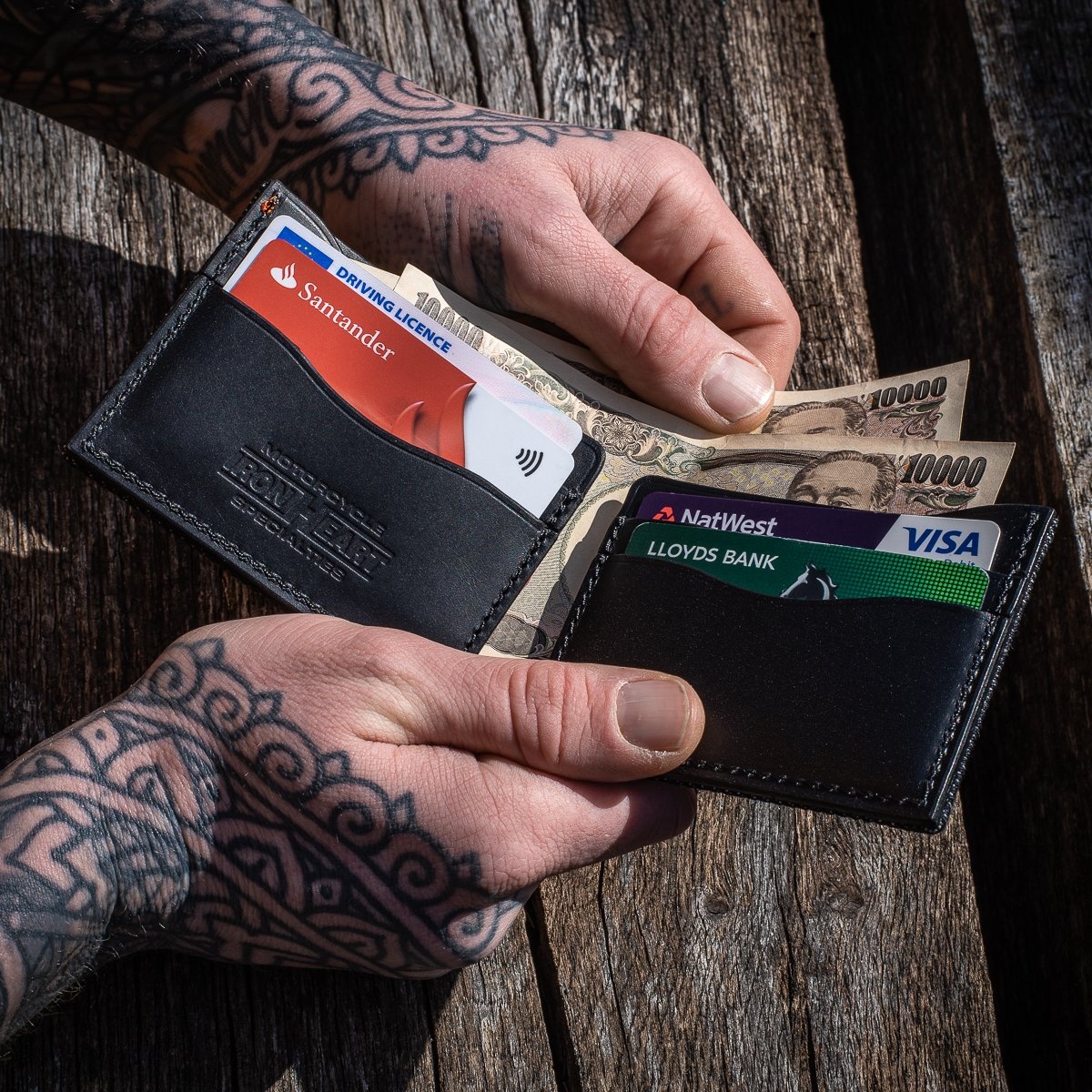 IHG-098 21oz Selvedge Denim Wallet - Indigo - 3