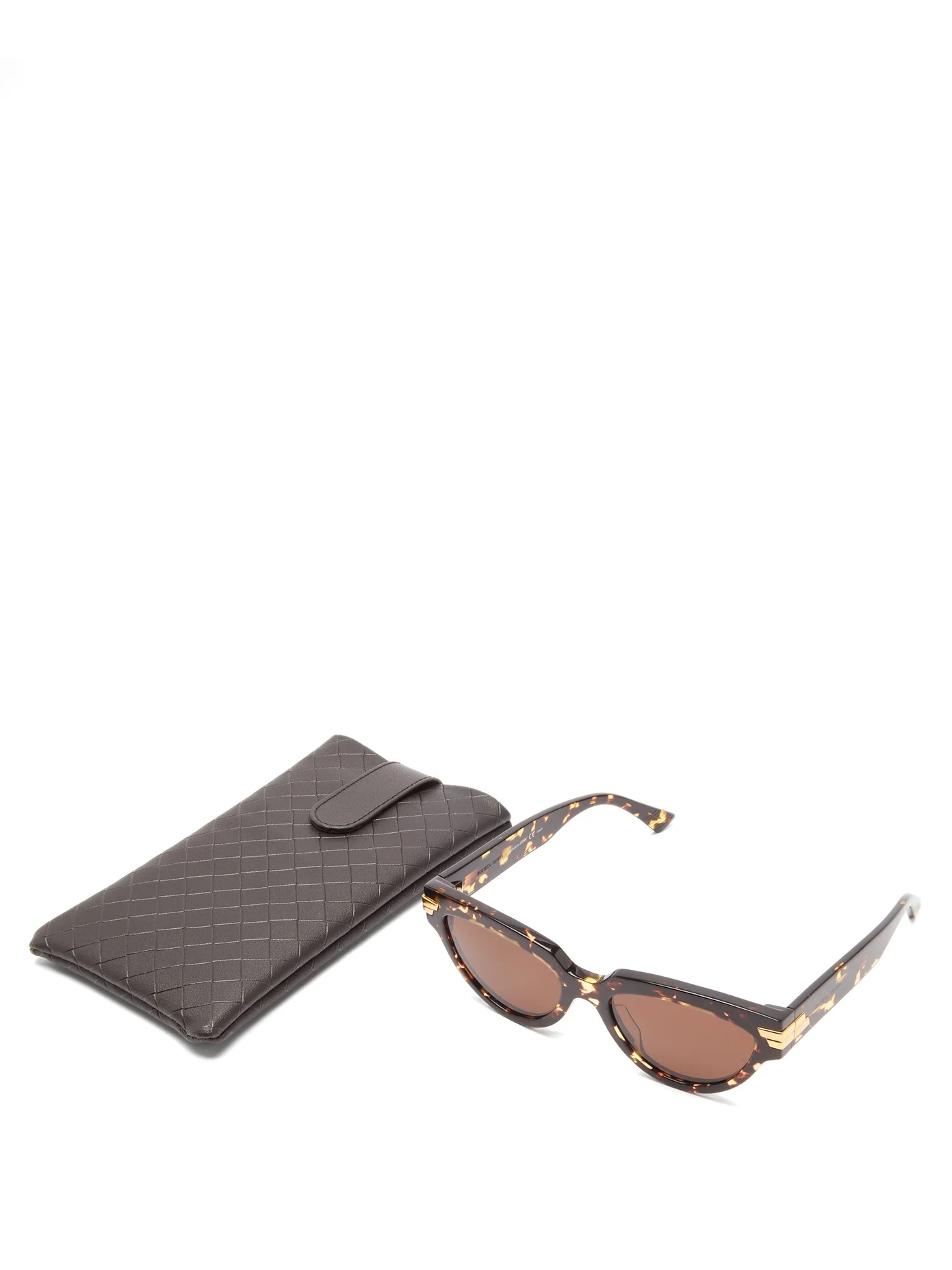 Tortoiseshell cat-eye acetate sunglasses - 5