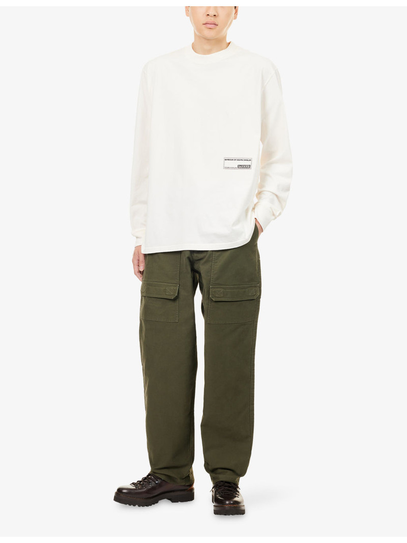 Barbour Newbirch Oversized Cotton Trousers outlook