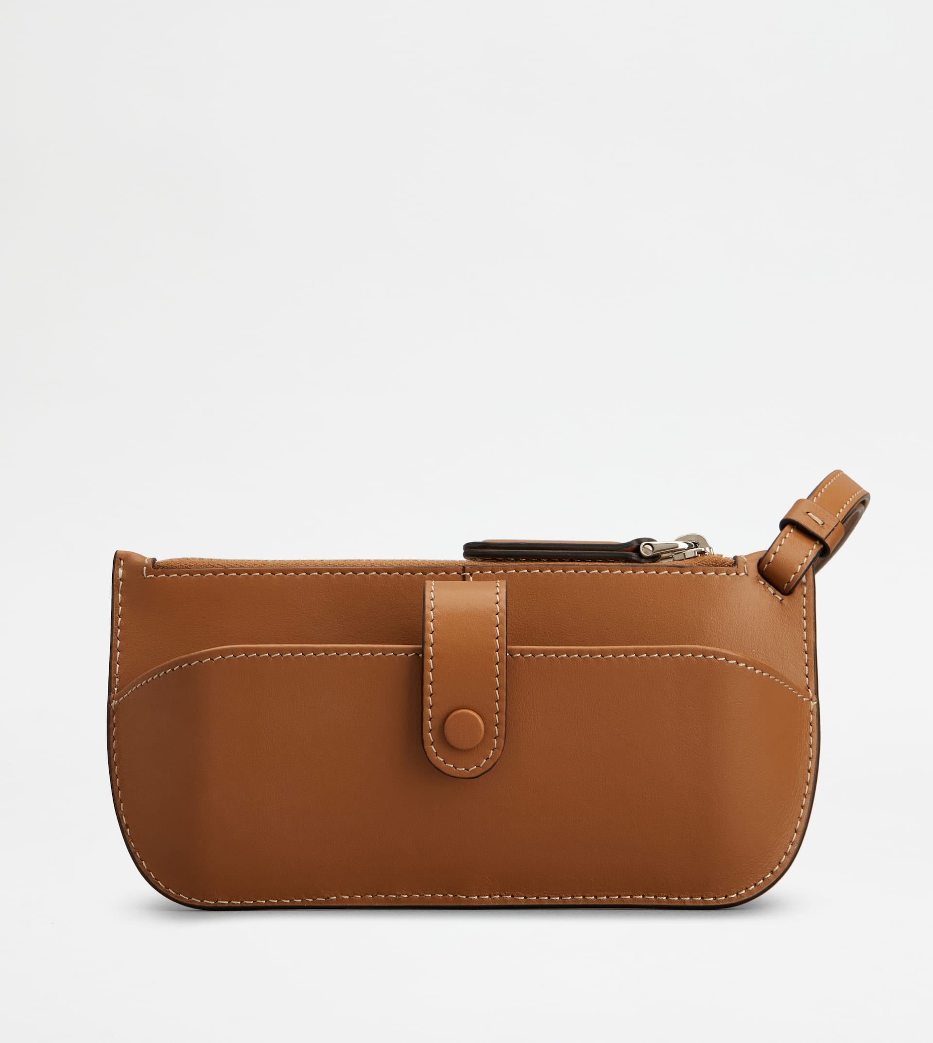 GLASSES CASE IN LEATHER - BROWN - 2