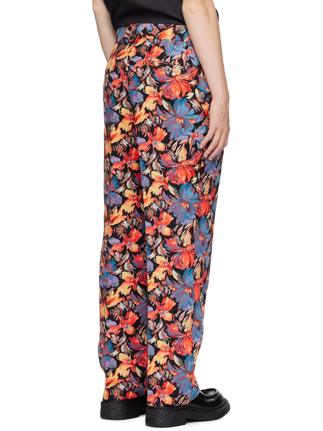Orange Ula Trousers - 3