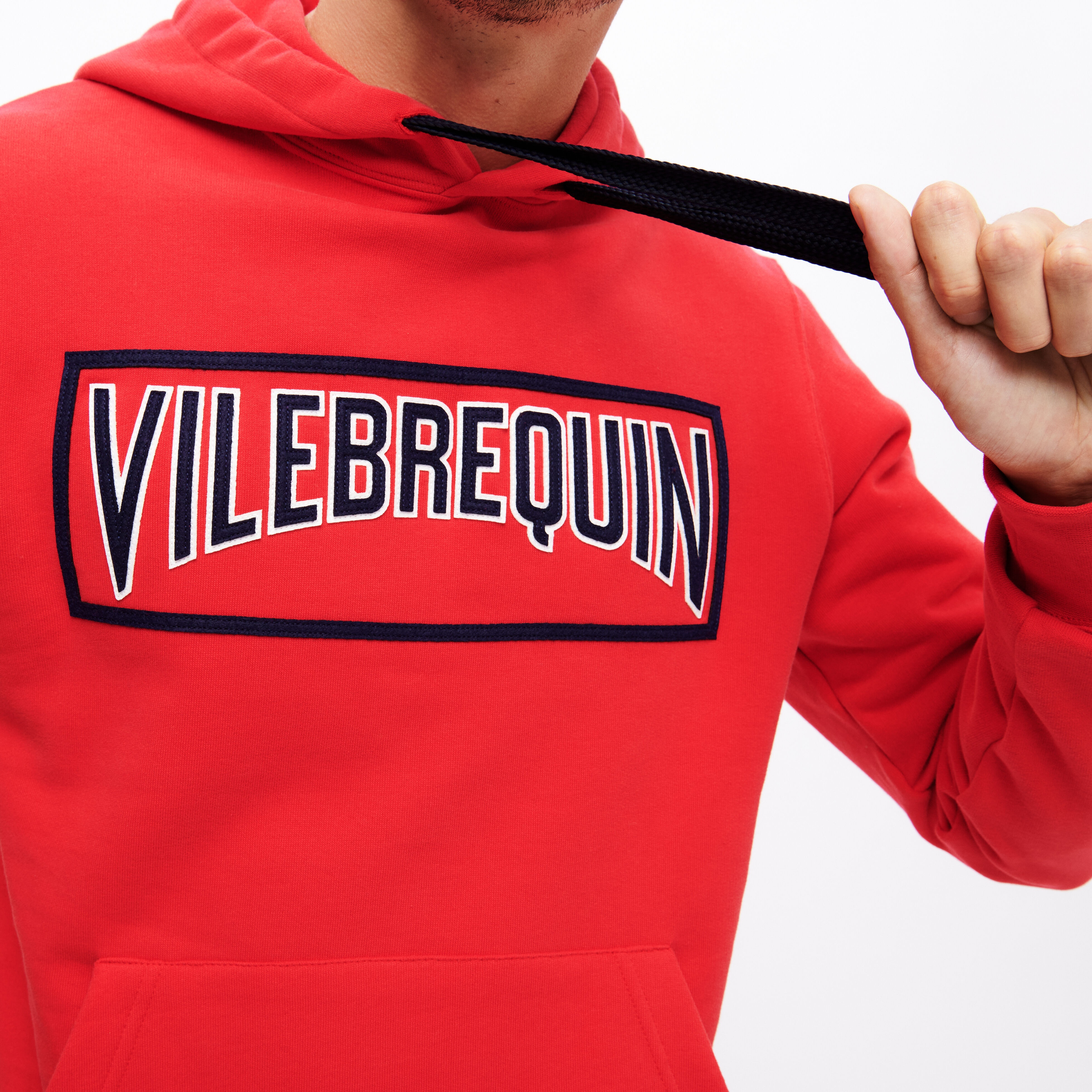 Men Cotton Hoodie Sweatshirt Solid - 7