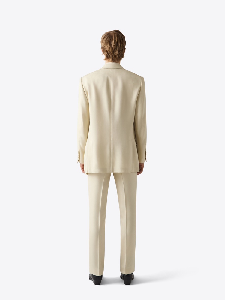 BLAZER 71 CREAM WHITE RAW SILK - 2