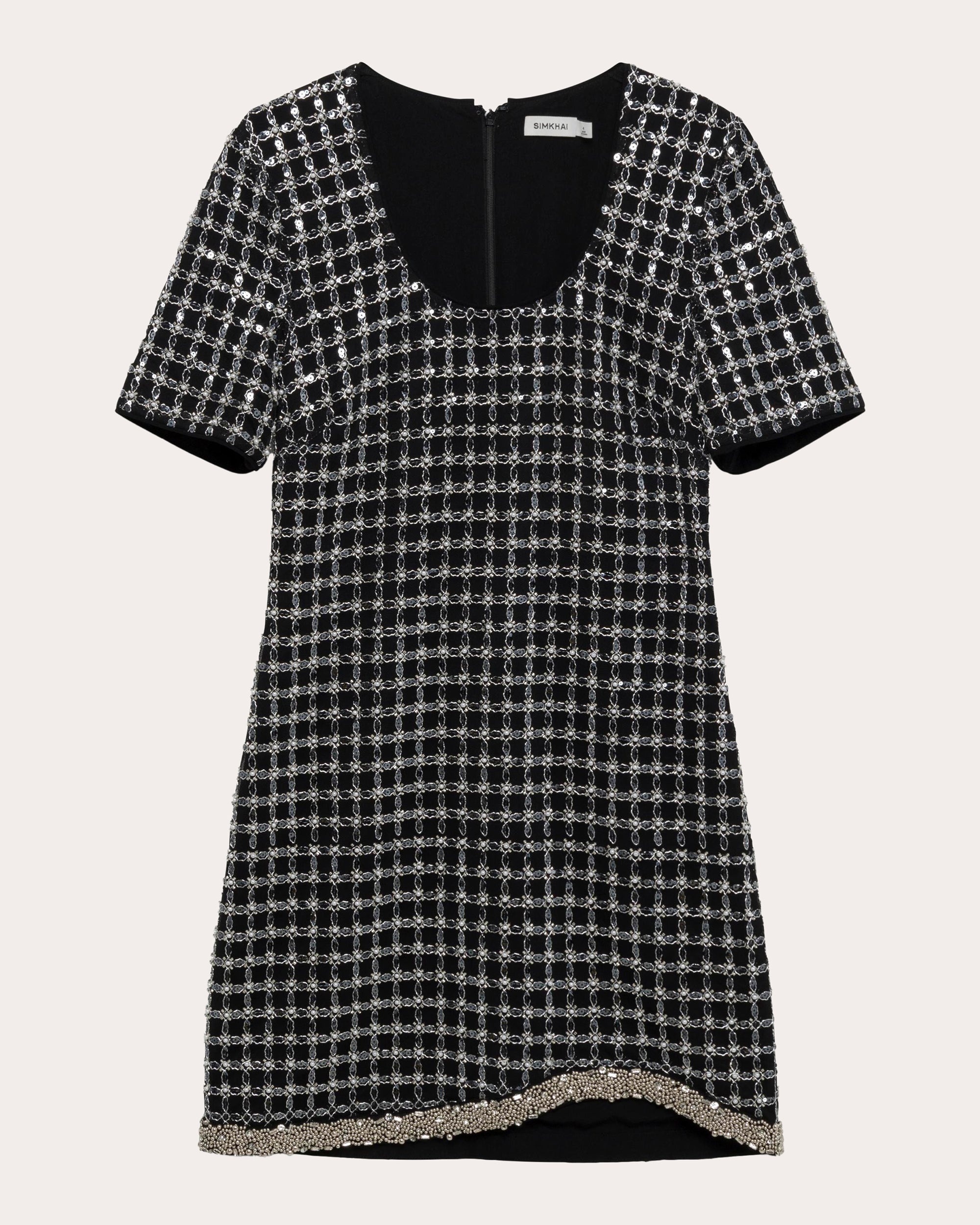 Vivalie Embellished Mini Dress - 5