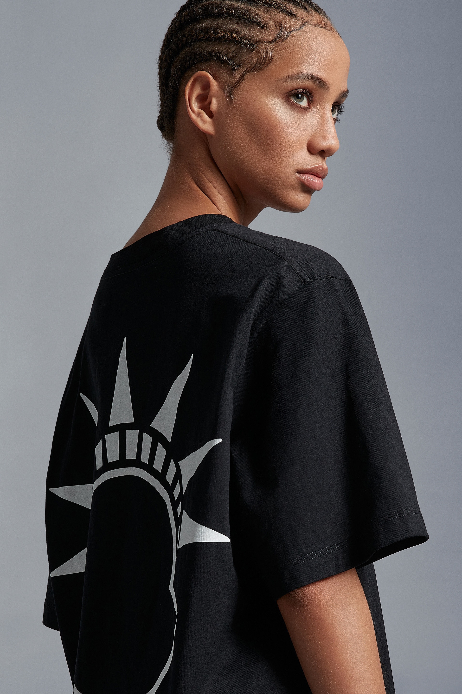 Printed Motif T-Shirt - 7