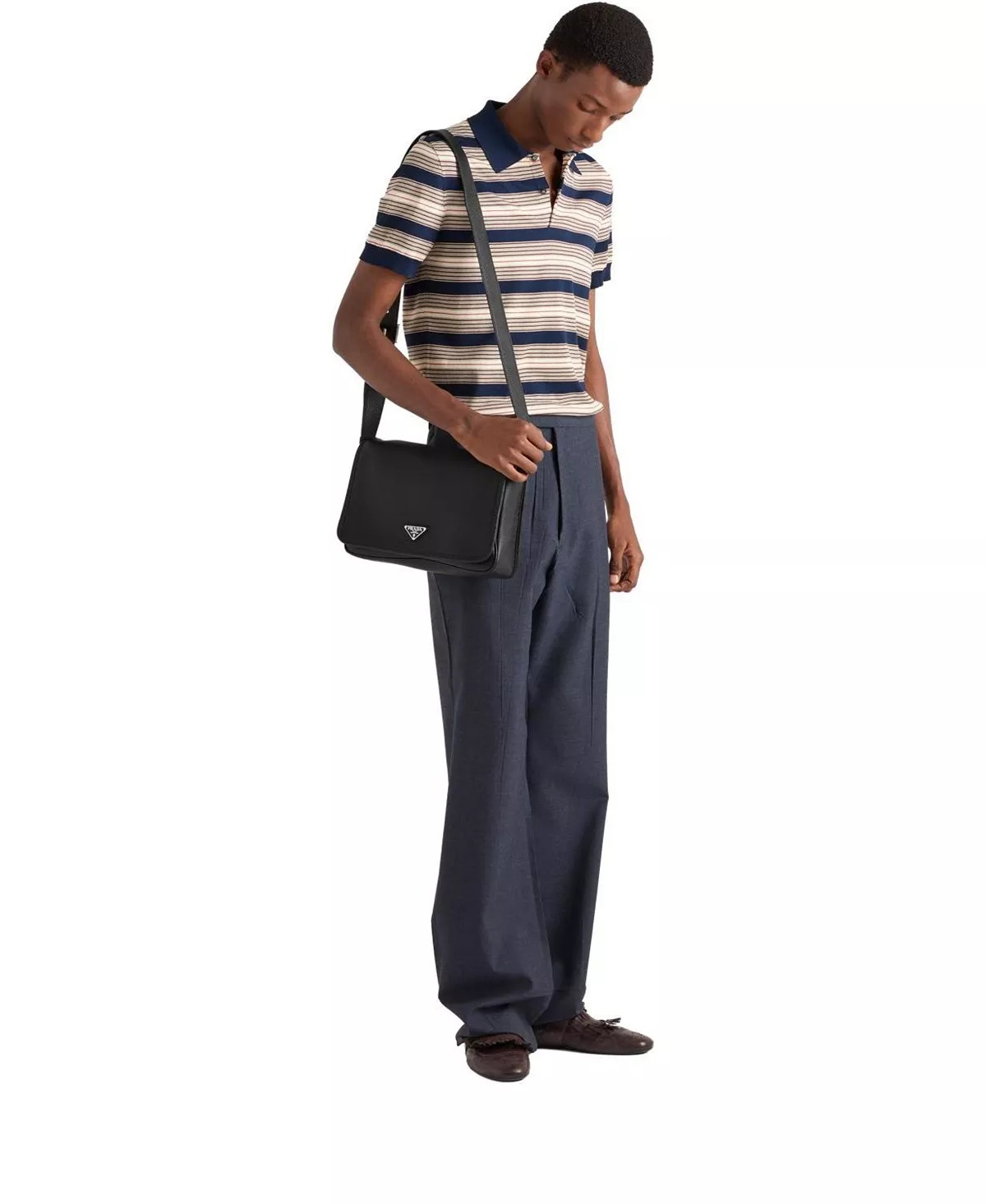 Leather Shoulder Bag - 2