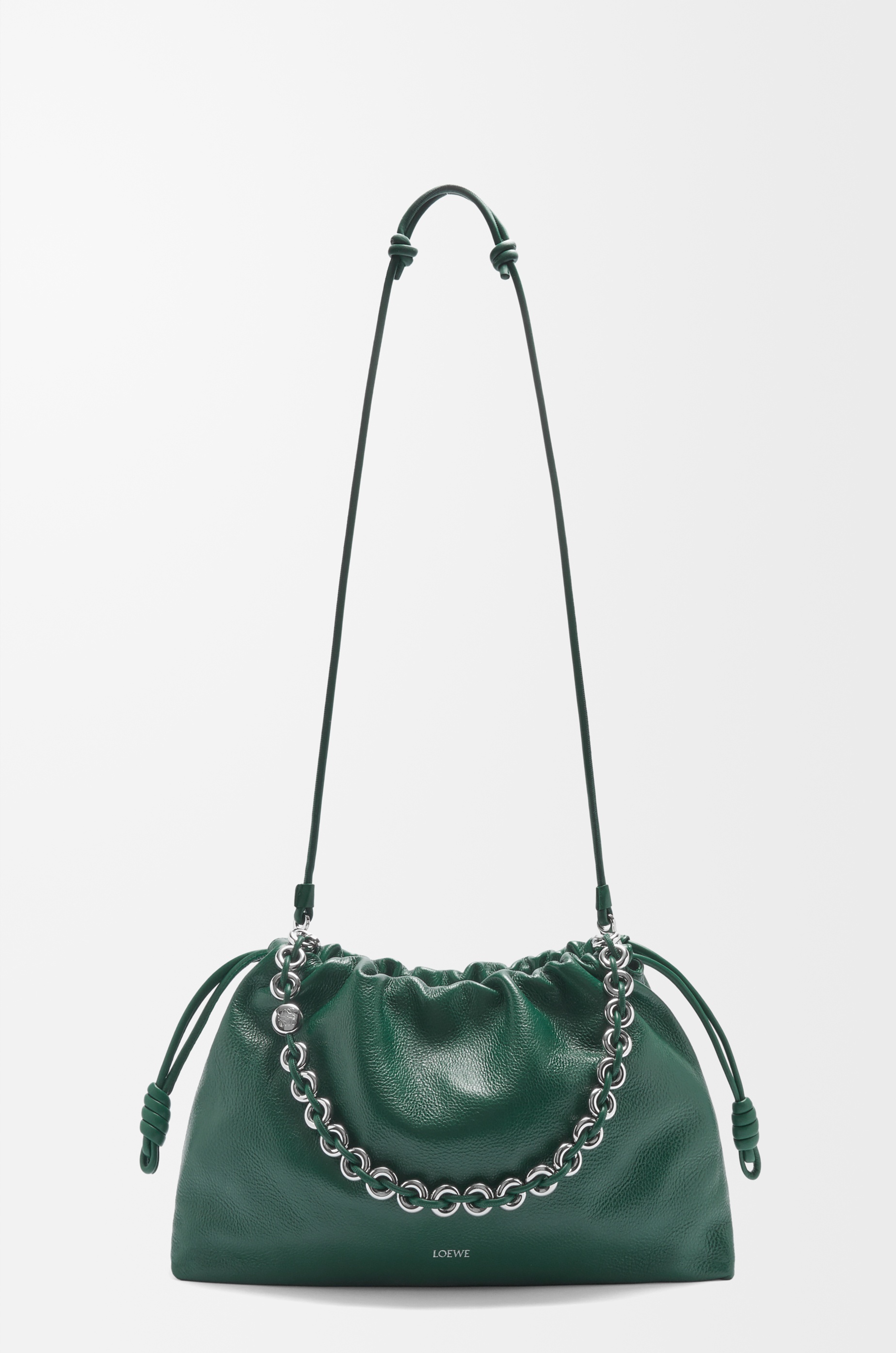 Large Flamenco purse in deerskin - 8