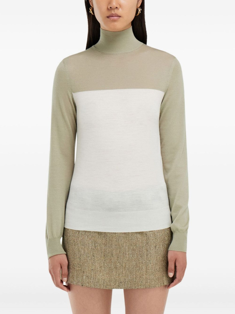 colour-block sweater 3