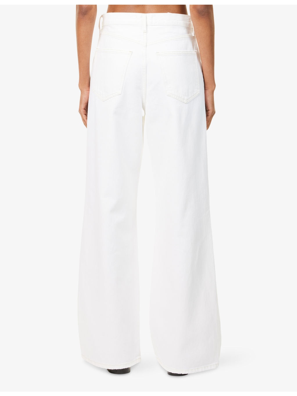 Dame Jean Wide-Leg Denim Jeans - 4