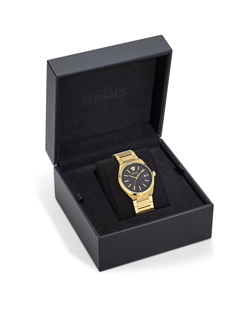 Men's V-Auria Goldtone Bracelet Watch/39MM - Yellow Gold 5