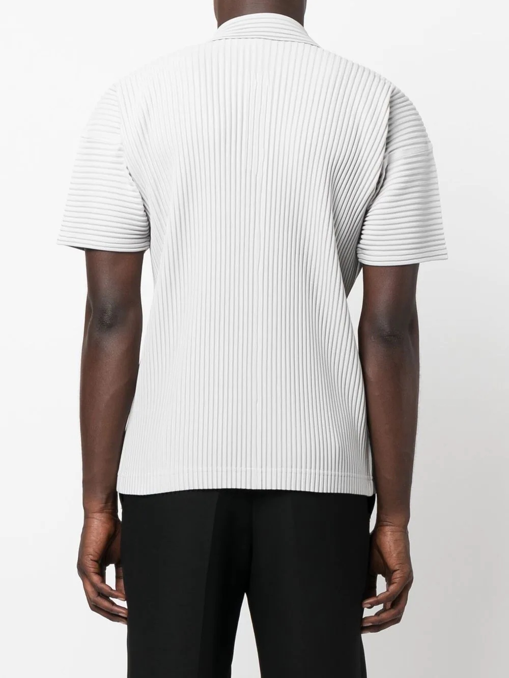 pleated polo shirt - 4