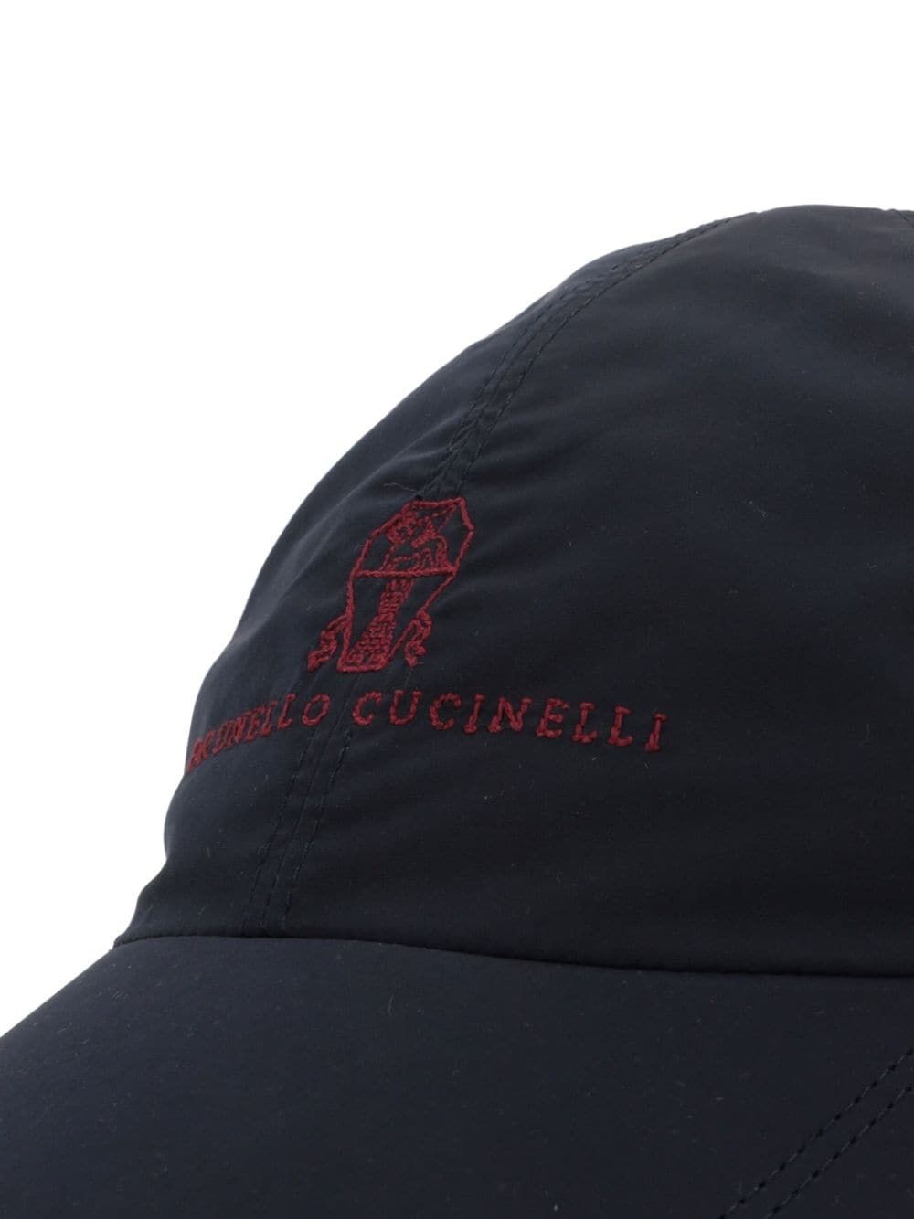 logo-embroidered cap - 4