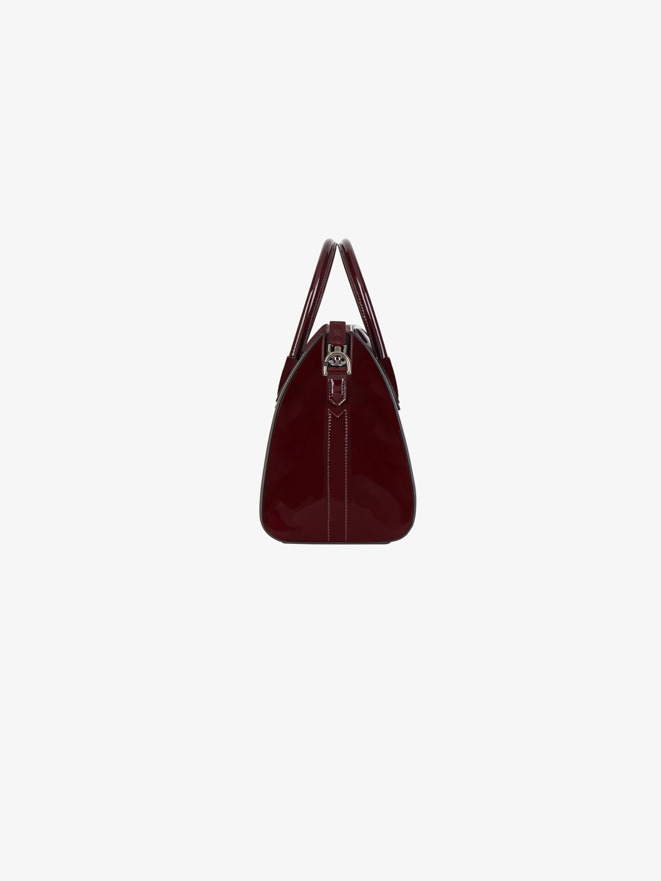 Small Antigona bag in varnished leather - 2