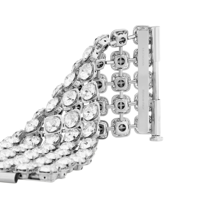 Women's 10pm Bracelet in Shiny Silver 4