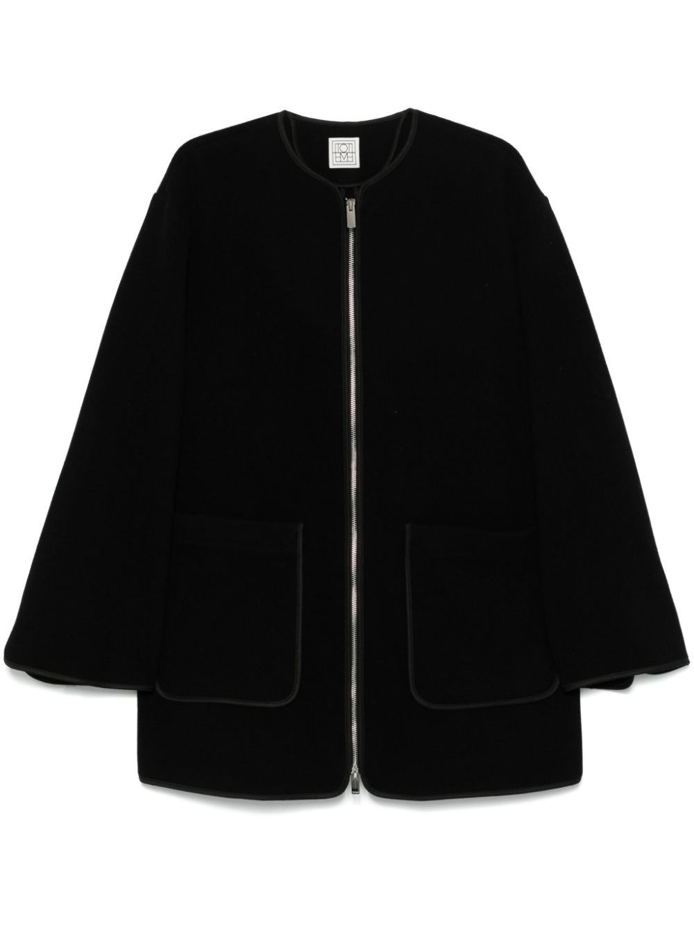 Wool zipped jacket - 1