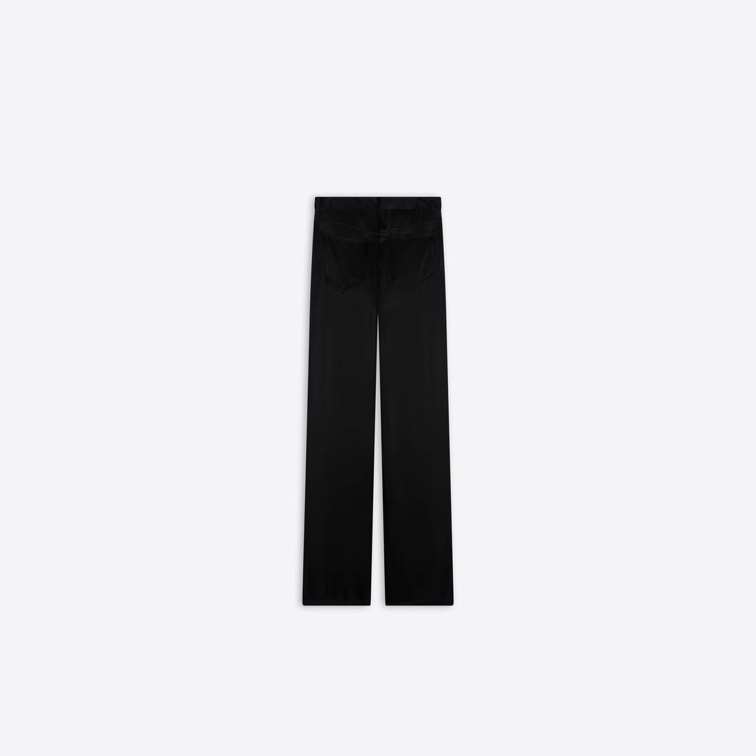 Men's 5 Pocket Fluid Pants in Black - 2