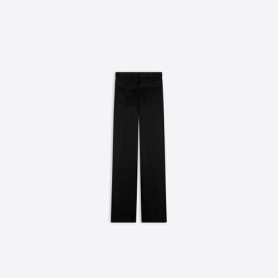 BALENCIAGA Men's 5 Pocket Fluid Pants in Black outlook