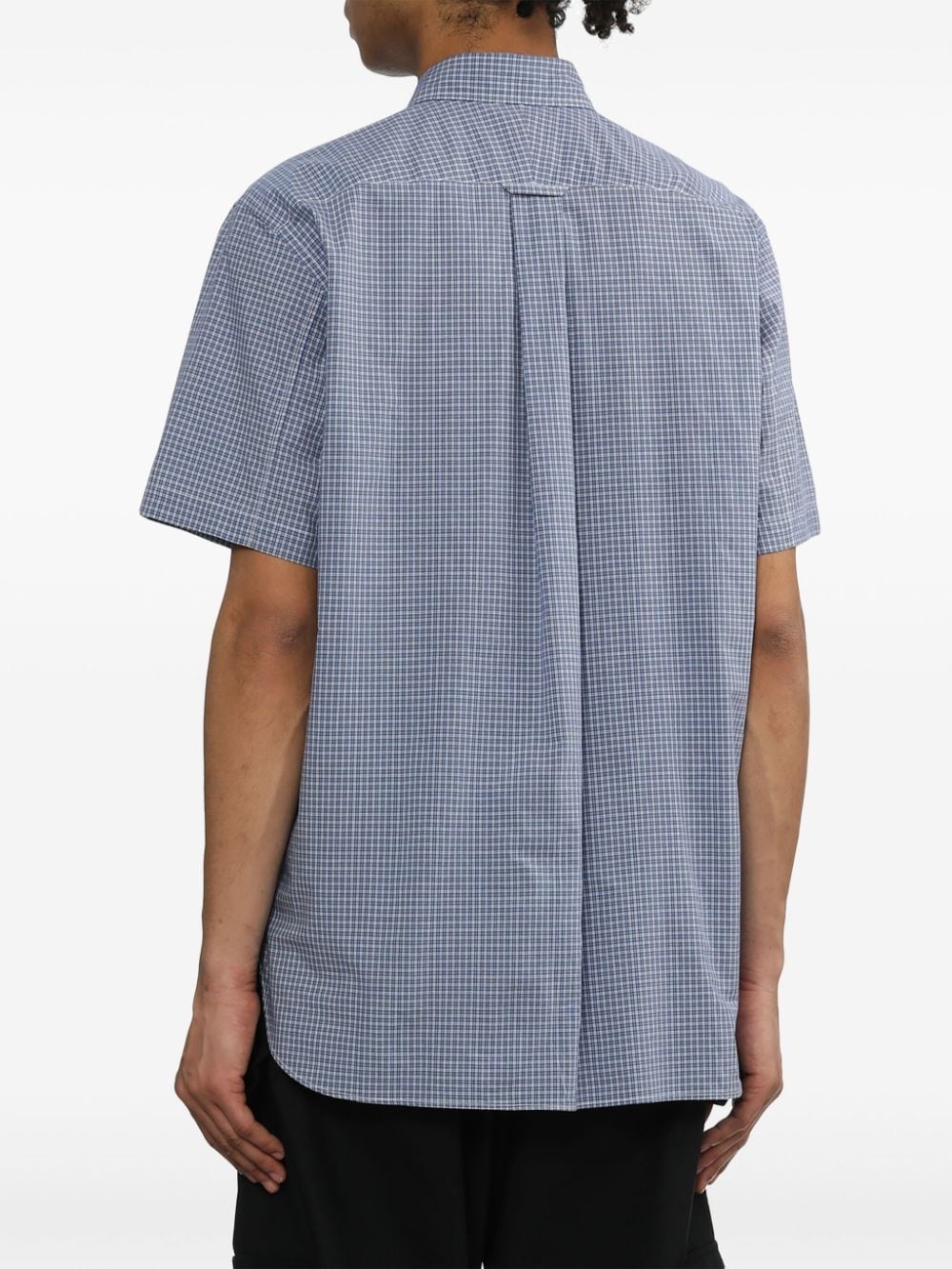 striped patchwork cotton shirt - 4