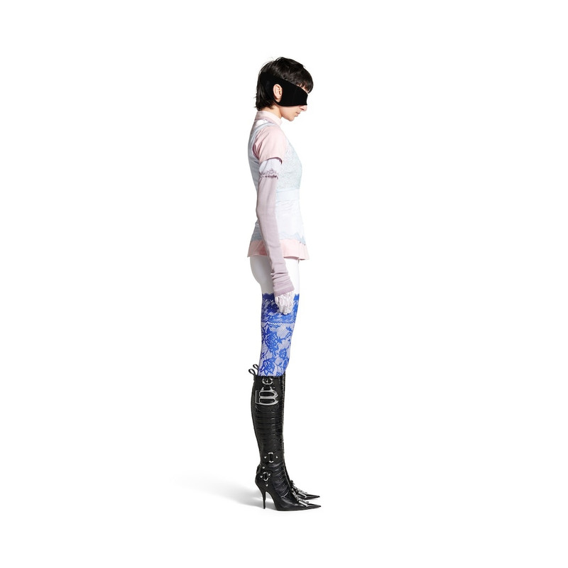 Women's Layered Top in Multicolored 3