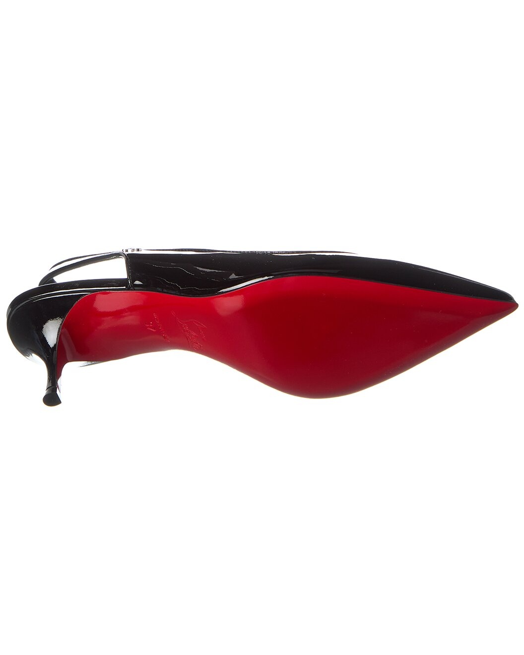 Christian Louboutin Sporty Kate 55 Patent Slingback Pump - 4