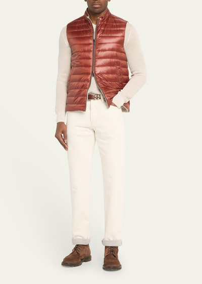 Herno Men's Nylon Ultralight Reversible Bicolor Vest outlook